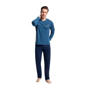 Pánské pyžamo Towner modré modrá XL