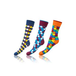 Bellinda Crazy Socks BE491004-307 3-pack kolor:karo 35-38