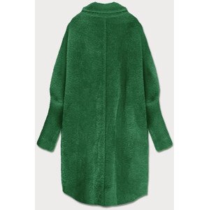 Zelený vlněný přehoz přes oblečení typu alpaka (7108) odcienie zieleni ONE SIZE