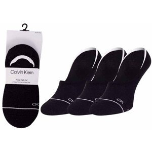 Ponožky Calvin Klein 3Pack 701218764001 Black 37-41