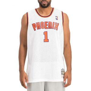 Mitchell & Ness Phoenix NBA Alternative Jersey Suns 2002 Anfernee Hardaway M SMJY4443-PSU02AHAWHIT Pánské oblečení XL