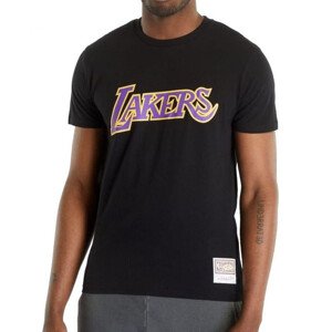 Mitchell & Ness tričko NBA Team Logo Tee Los Angeles Lakers BMTRINTL1051-LALBLCK L