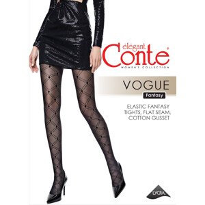 Dámské punčochové kalhoty CONTE Vogue Nero 2