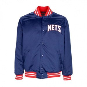 Mitchell & Ness NBA Heavyweight Satin Jacket New Jersey Nets OJBF3413-NJNYYPPPNAVY pánské XL
