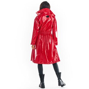 Kabát Awama A382 Červený L/XL