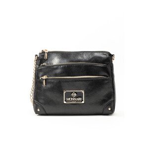 Monnari Bags Dámská kabelka s ozdobným štítkem Multi Black OS