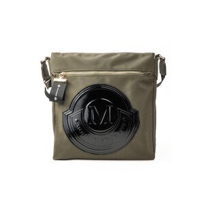 Monnari Bags Dámská kabelka s logem značky Zelená OS