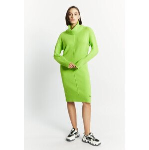 Monnari Šaty Dámský svetr Zelené šaty 36