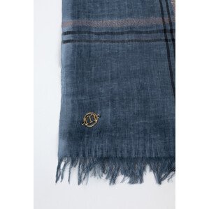 Monnari Šály a šátky Dámský šátek s třpytivým páskem Multi Blue OS