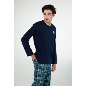 Vamp - Pyžamo s dlouhými rukávy 19926 - Vamp blue XL