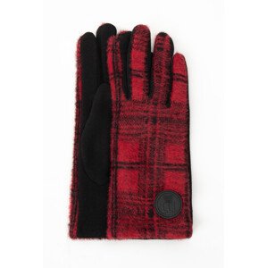 Monnari Rukavice Dámské rukavice s bavlnou Multi Red L/XL