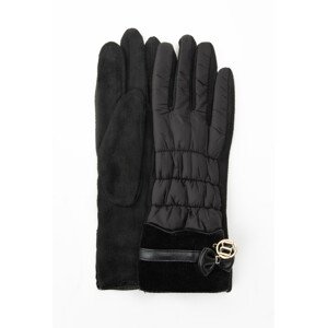Monnari Rukavice Dámské kontrastní rukavice Black S/M