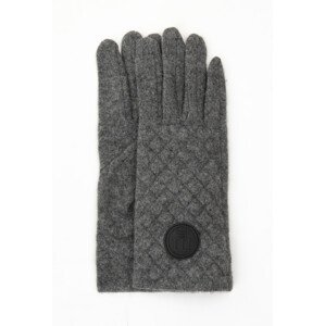 Monnari Rukavice Dámské prošívané rukavice Multi Grey L/XL