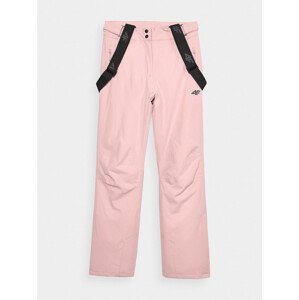 Dámské lyžařské kalhoty se šlemi 4FAW23TFTRF419-56S světle růžová - 4F L