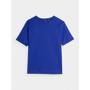 Unisex bavlněné tričko 4FAW23TTSHU0885-36S modré - 4F M