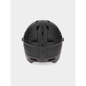 Pánská lyžařská helma s vestavěnými brýlemi 4FWAW23AHELM034-20S černá - 4F S/M (52-56 cm)