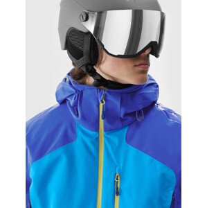 Pánská lyžařská helma s vestavěnými brýlemi 4FWAW23AHELM034-25S šedá - 4F S/M (52-56 cm)
