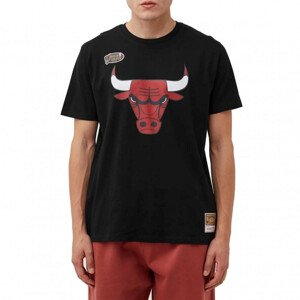 Mitchell & Ness NBA Chicago Bulls Týmové tričko s logem M BMTRINTL1051-CBUBLCK M
