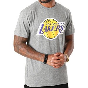 Mitchell & Ness NBA Los Angeles Lakers Týmové tričko s logem M BMTRINTL1268-LALGYML Tričko XXL
