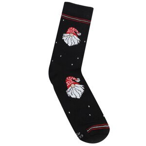 Pánské ponožky 3 pack Christmas black - CORNETTE černá 39/41