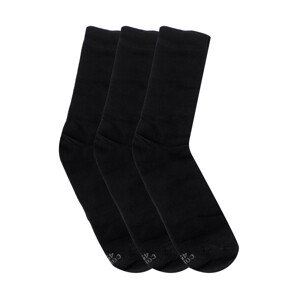 Pánské ponožky 3 pack Premium 3 pack black - CORNETTE černá 39/41