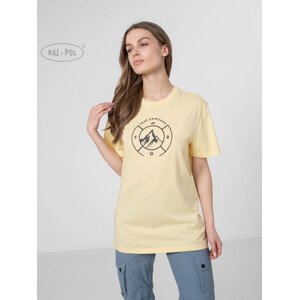 4F T-Shirt TSD011 73S Světle žlutá XXL