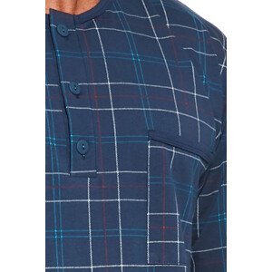 Pánská noční košile 110/20 - CORNETTE tmavě modrá XL