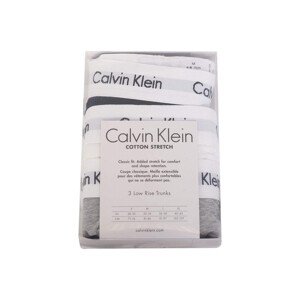 Calvin Klein Underwear 3Pack Slipy U2664G Black/Grey/White (Černá/šedá/bílá) L