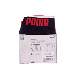 Puma 2Pack Slipy 906519 Černá/červená L
