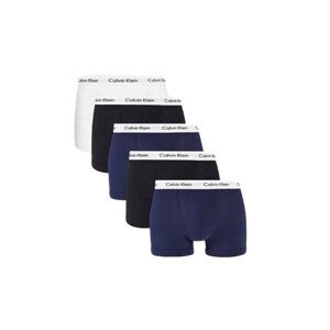 Pánské boxerky  5 pack NB2877A - Calvin Klein černo-bílo-modrá S