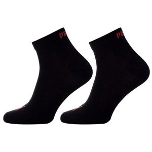 Puma 3Pack ponožky 906978 Červená/šedá/černá 39-42