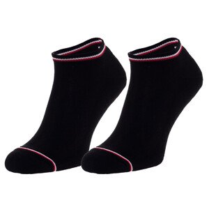 Ponožky Tommy Hilfiger 2Pack 100001093 Black 43-46