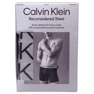 Calvin Klein Spodní prádlo 3Pack Slipy 000NB3075A7V1 Black L