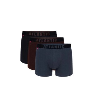Pánské boxerky 3 pack 011/02 - Atlantic vícebarevná S