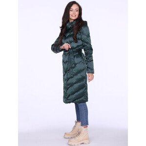 Dámský kabát BLH220044FX Zelená - PERSO XL