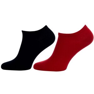 Ponožky Tommy Hilfiger 343024001 Red/Navy Blue Velikost: 35-38