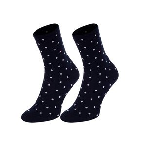 Ponožky Tommy Hilfiger 2Pack 100001493003 Navy Blue 35-38