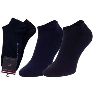 Ponožky Tommy Hilfiger 2Pack 342023001 Black/Navy Blue 43-46