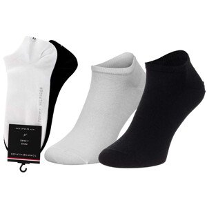 Ponožky Tommy Hilfiger 2Pack 342023001 Black/White 39-42