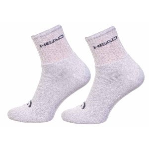 Ponožky HEAD 701213457 Black/Grey 43-46
