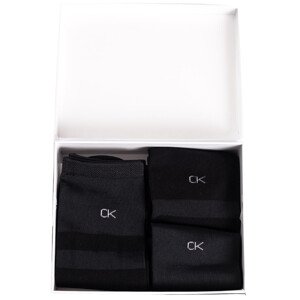 Ponožky Calvin Klein 3Pack 701219848002 Black 37-41
