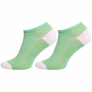 Ponožky Tommy Hilfiger 2Pack 701222651004 Green/White 39-42