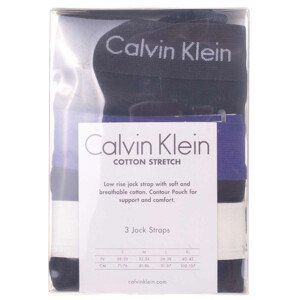 Calvin Klein Spodní prádlo 3Pack Slipy 000NB3363AH4X Black L