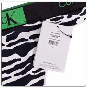 Calvin Klein Spodní prádlo Tanga 000QF7248EGNH Černá/bílá S