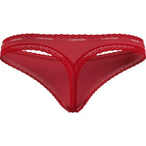 Calvin Klein Spodní prádlo Tanga 000QD3763EXAT Red S