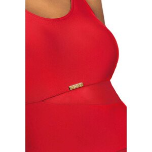 Dámské jednodílné plavky S36W 6 Fashion sport - SELF Červená S