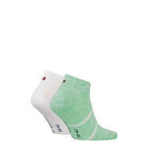 Ponožky Tommy Hilfiger 701222638003 White/Green Velikost: 39-42
