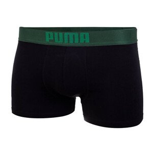 Puma 2Pack Slipy 906519 Zelená/černá M