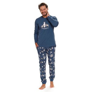 Pánské pyžamo Best Friends modré modrá XL