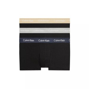 Pánské spodní prádlo LOW RISE TRUNK 3PK 0000U2664G6ED - Calvin Klein M